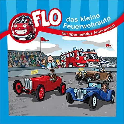 Produktbild: Ein spannendes Autorennen - Minibuch: Flo - das kleine Feuerwehrauto (Flo, das kleine Feuerwehrauto, 9, Band 9)