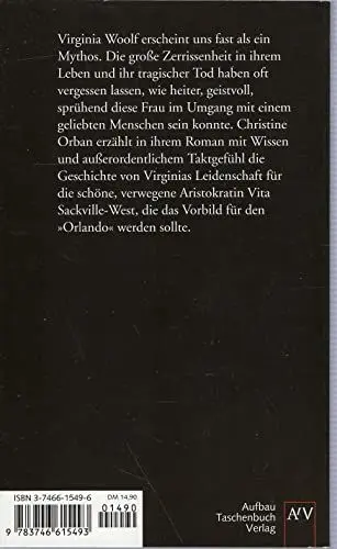Produktbild: Eine Liebe der Virginia Woolf