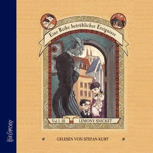 Produktbild: Eine Reihe betrüblicher Ereignisse, Bd. 1-3, 9 Audio-CDs: Der schreckliche Anfang·· Das Haus der Schlangen·· Der Seufzersee. Ungekürzte Lesung