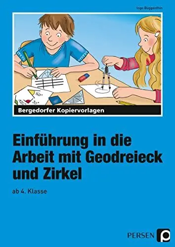 Produktbild: Einführung in die Arbeit mit Geodreieck u. Zirkel: (4. Klasse)