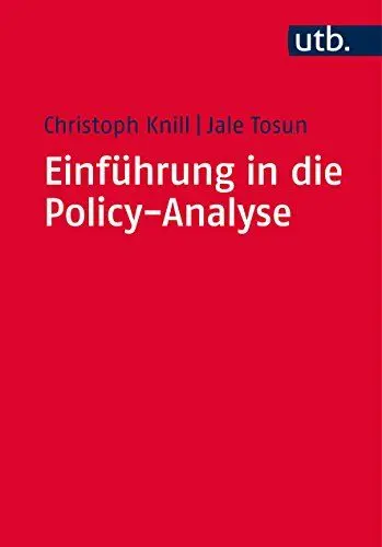 Produktbild: Einführung in die Policy-Analyse
