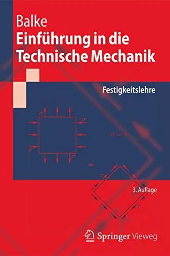 Produktbild: Einführung in die Technische Mechanik: Festigkeitslehre (Springer-Lehrbuch)