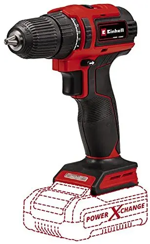 Produktbild: Einhell Akku-Bohrschrauber TE-CD 18/40 Li BL - Solo Power X-Change (Li-Ion, 18 V, 40 Nm, bürstenloser Motor, Drehzahl-Elektronik, Lieferung ohne Akkus & ohne Ladegerät)