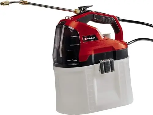 Produktbild: Einhell Akku-Drucksprühgerät GE-WS 18/75 Li-Solo Power X-Change (18 V, automatische Pumpe, transparenter Tank, teleskopierbare Lanze, ohne Akku)