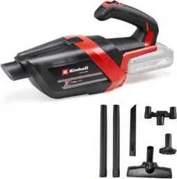 Produktbild: Einhell Akku-Handstaubsauger TE-HV 18/06 Li-Solo Power X-Change (18 V, 72 mbar Saugleistung, inkl. Fugendüse, Polsterdüse, Bodendüse, 0,6 L Staubbehälter, ohne Akku)