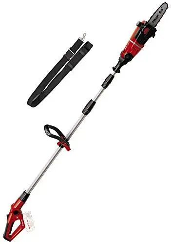 Produktbild: Einhell Akku-Hochentaster GE-LC 18 Li T-Solo Power X-Change (Li-ion, 18 V, 20 cm Schwertlänge, Teleskopstiel, Oregon Schwert und Kette, ohne Akku und Ladegerät)
