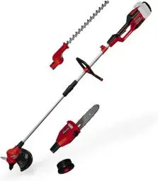 Produktbild: Einhell Akku-Multifunktionswerkzeug GE-LM 36/4in1 Li-Solo Power X-Change (Lithium-Ionen, 4 in 1 - Heckenschere, Kettensäge, Trimmer, Motorsense, ohne Akku und Ladegerät)