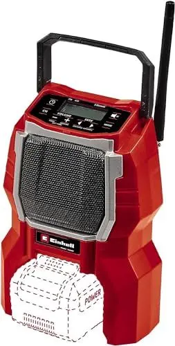 Produktbild: Einhell Akku-Radio TC-RA 18 Li BT - Solo Power X-Change (Li-Ion, 18 V, 10 W Lautsprecher, Bluetooth, automatische Sendersuchfunktion, beleuchtetes LCD-Display, ohne Akku und Ladegerät)