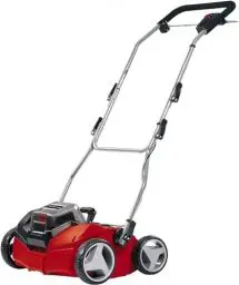 Produktbild: Einhell Akku-Vertikutierer-Lüfter GE-SC 35/1 Li Power X-Change (2x 18V, 35 cm Arbeitsbreite, bis 9 mm Arbeitstiefe, Brushless, ohne Akkus und Ladegeräte)