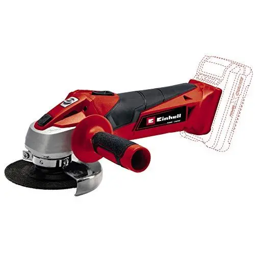 Produktbild: Einhell Akku-Winkelschleifer TC-AG 18/115 Li-Solo Power X-Change (18 V, 115 mm Scheibendurchmesser, 28 mm Schnitttiefe, Softstart, ohne Trennscheibe, ohne Akku)