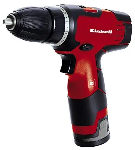 Produktbild: Einhell Akku Bohrschrauber TH-CD 12-2 Li (12V, 1,3Ah, 24Nm, Quick Stop, 2 Gang-Getriebe, 20 Drehmomentstufen, Spindelarretierung, Transportkoffer)