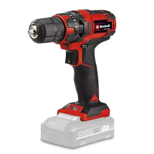 Produktbild: Einhell Akkuschrauber TC-CD 18/35 Li-Solo Power X-Change (Li-Ion, 18 V, 550 min.-1, 35 Nm, 10 mm Bohrfutter, ohne Akku und Ladegerät)
