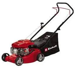 Produktbild: Einhell Benzin-Rasenmäher GC-PM 40/2 (2 kW, 1 Zylinder, 4-Takt-Motor, Hubraum 132 cm³, 45 L Fangsack mit Füllstandsanzeige, Schnittbreite 40 cm, empfohlen bis 800 m²)