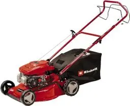 Produktbild: Einhell Benzin-Rasenmäher GC-PM 46/5 S (2 kW, bis 1.400 m², 1 Zylinder, 4-Takt-Motor, abschaltbarer Hinterradantrieb, 9-stufige zentrale Schnitthöhenverstellung 25-80 mm)