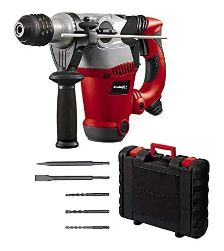 Produktbild: Einhell Bohrhammer RT-RH 32 (Bohren, Hammerbohren, Meißeln m. Meißelfixierung, Pneumatisches Schlagwerk, SDS-plus-Werkzeugaufnahme, inkl. 3 Bohrer, Spitz-/Flachmeißel, Koffer)