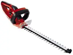 Produktbild: Einhell Elektro-Heckenschere GC-EH 4550 (geringes Gewicht, Messer aus lasergeschnittenem und diamantgeschliffenem Stahl, inkl. Alu-Messerabdeckung)