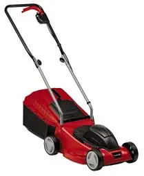 Produktbild: Einhell Elektro-Rasenmäher GC-EM 1032 (1.000 W, empfohlen für Rasenflächen bis 300 m², 3-stufige Einzelrad-Schnitthöhenverstellung, klappbarer Führungsholm, 30 l-Grasfangbox)
