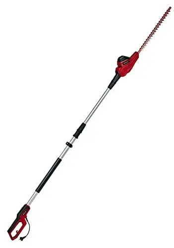 Produktbild: Einhell Elektro-Stab-Heckenschere GC-HH 5056 (500 W, 47 cm Schnittlänge, ausziehbar 170-250 cm, 20 mm Zahnabstand, 5-stufige Motorkopfverstellung)