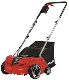 Produktbild: Einhell Elektro-Vertikutierer-Lüfter GC-SA 1231/1 (230 V, bis 300 m², 1.2 W, 28l Fangsack, kugelgelagerte Messerwalze + Lüfterwalze, 3 Stufen Arbeitstiefe, klappbarer Führungsholm)