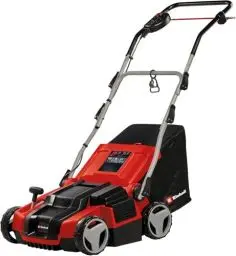 Produktbild: Einhell Elektro-Vertikutierer-Lüfter GE-SA 1435/1 (1,4 kW, 35 cm Arbeitsbreite, 4-stufige Arbeitstiefeneinstellung, 28 L Fangsack)