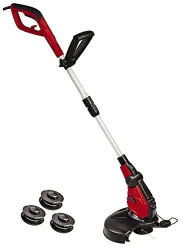 Produktbild: Einhell Elektro Rasentrimmer GC-ET 4530 Set (Motorkopf 4-fach neigbar & 180° drehbar, Alu-Führungsholm stufenlos teleskopierbar, Flowerguard)
