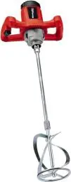 Produktbild: Einhell Farb-Mörtelrührer TC-MX 1200 E (1.200 W, 680 min-1, kompakte 1-Gang-Maschine zum Mischen zähflüssiger Materialien, Drehzahl-Elektronik, ergonomische Handgriffe, M14-Gewinde, inkl. Rührer für M