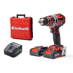 Produktbild: Einhell Professional Akku-Bohrschrauber TP-CD 18/50 Li BL Kit Power X-Change (18 V, Brushless, 50 Nm, 2 Gang, 13 mm Bohrfutter, inkl. 2x 2,0 Ah Akkus + Ladegerät)