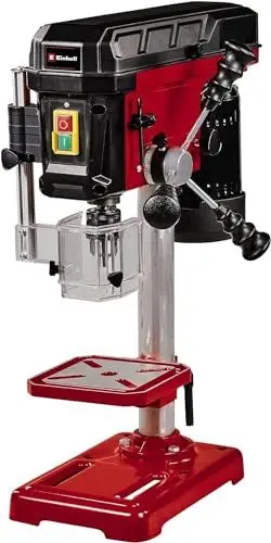 Produktbild: Einhell Säulenbohrmaschine TC-BD 450 (450 W, bis 2650 min-1, 5 Stufen, max. Bohrtiefe 50 mm, Bohrtiefenanzeige, einstellbarer Tiefenanschlag, neig-/drehbarer und höhenverstellbarer Bohrtisch)