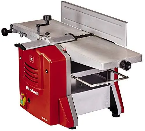 Produktbild: Einhell Stationäre Hobelmaschine TC-SP 204 (1.500 W, 9000 min-1, stabile Konstruktion für Dickenhobeln und Abrichten, ausziehbare Werkstückauflage)