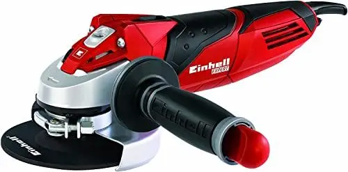 Produktbild: Einhell Winkelschleifer TE-AG 125/750 (750 W, Ø 125 mm, Scheibenschutz mit Schnellverstellung, Spindelarretierung, vibrationsarmer Lauf, Wiederanlaufschutz, Sicherheitsschalter)