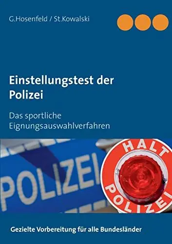 Produktbild: Einstellungstest der Polizei: Das sportliche Eignungsauswahlverfahren