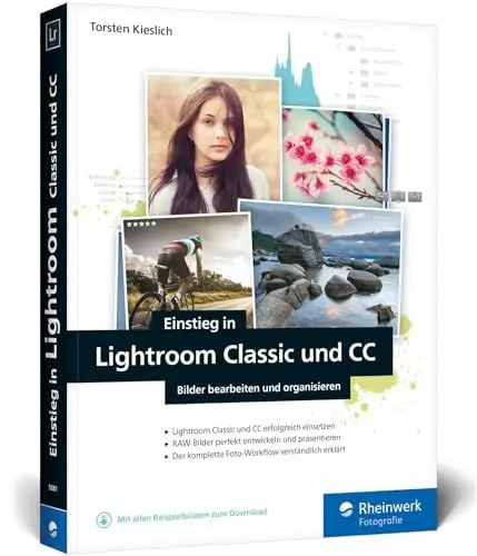 Produktbild: Einstieg in Lightroom Classic und CC: Bilder bearbeiten und organisieren