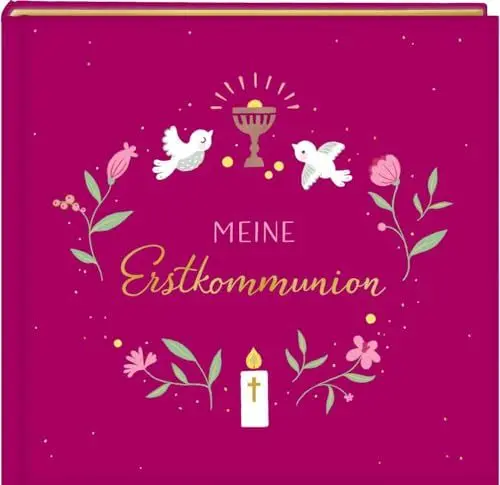 Produktbild: Eintragalbum - Meine Erstkommunion (beerenfarben)