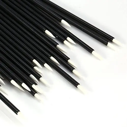 Produktbild: Einweg Make up Pinsel, 150 Stück Weiche Nützliche Bürste für Augen und Lippen, Eyeline Lippenstift Micro Applikator, Perfekte Kosmetik Bürste Set Tägliche Make Up Tool Kits