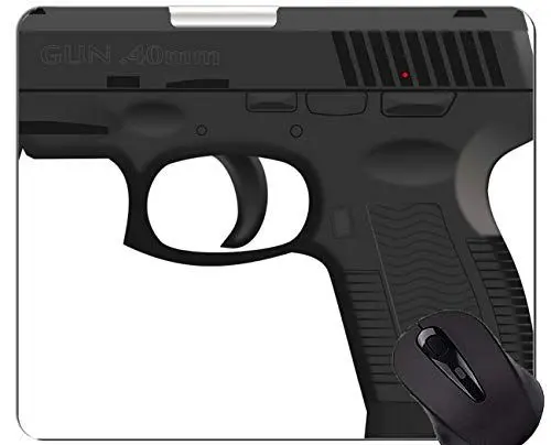 Produktbild: Einzigartige Mausunterlage Mousepad, Gewehr-Steuerung in Amerika-Gewehr-Mausunterlagen