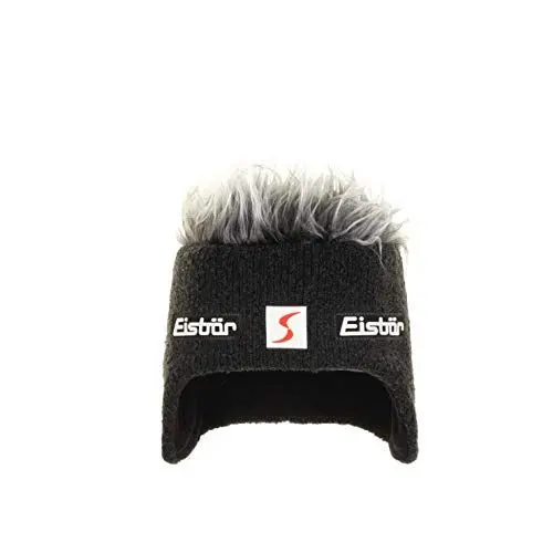 Produktbild: Eisbär Mütze Herren und Damen - Ski Austria Mütze mit Haaren Modell Cocker - Fleece Innenband für optimalen Kälteschutz elastisch