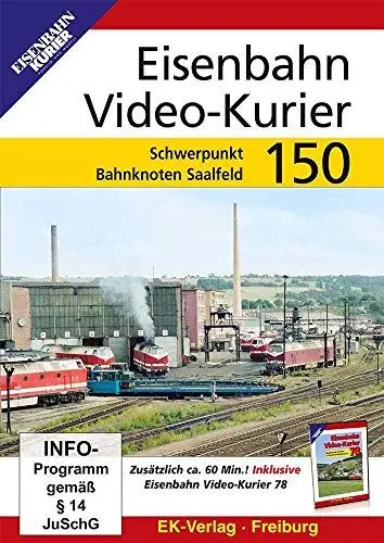 Produktbild: Eisenbahn Video-Kurier 150 - Schwerpunkt Bahnknoten Saalfeld
