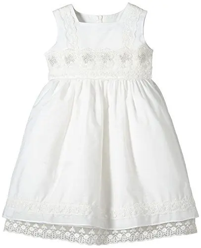 Produktbild: Eisend Mädchen Taufkleid, Einfarbig, Gr. 104, beige (ecru 11)