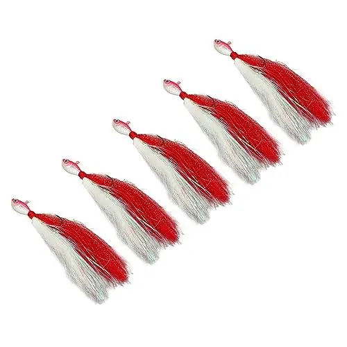 Produktbild: Generic Eisfisch-Jig-Set, Realistischer Kohlenstoffstahl, Weit Verbreiteter Tragbarer Scharfer Haken, Effektiver Angelköder Im Eiswasser Zum Angeln (Rot), Genericfeivokgcrm-12