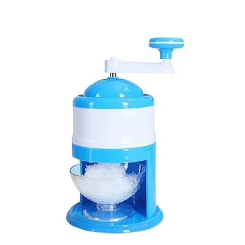 Produktbild: Eisrasierer und Schneekegelmaschine, tragbarer Eisbrecher und rasierte Eismaschine, Slushy-Maker-Maschine, handgekurbelter Eisbrecher, Getränkezerkleinerer, Rührer, for den Heimgebrauch und im Freien