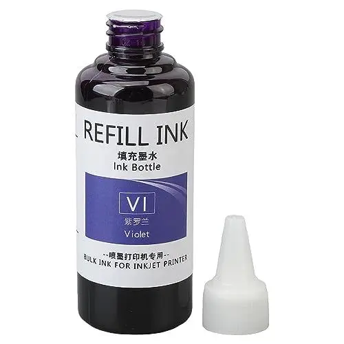 Produktbild: Nachfülltinte für Stempel, Nachfülltinte für Stempel, 100 Ml, Schnell Trocknende Tinte, Nachfülltinte für Stempel (Lila)