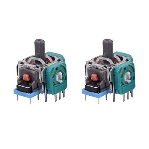 Produktbild: Ejoyous 2 Pack 3D Ersatz Analog Stick Joystick für, Analoger Joystick Modul Sensorersatz für 3D für -Joystick-Controller