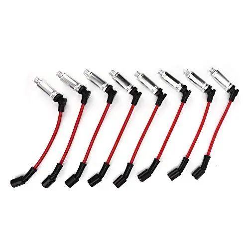 Produktbild: Ejoyous 8Pcs Zündkerzendrahtsatz Zündkabel Zündkabelsatz Kabelsatz 9748UU Passend für Avalanche