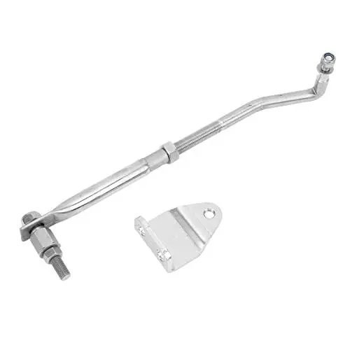 Produktbild: gernie Bootslenkanlage, Universal 265-315mm 10.4-12.4in Einstellbare Edelstahl Außenbord-Lenkstange, einfach zu installierende Bootslenkstange für 15HP bis 200HP Außenbordmotor