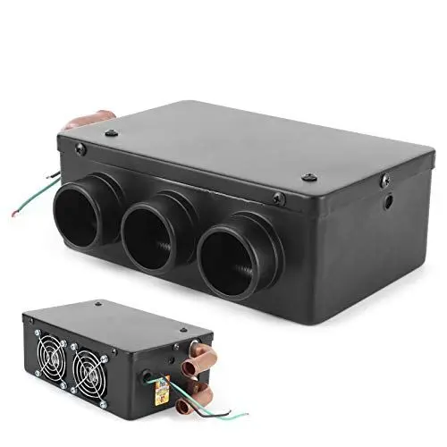 Produktbild: Heizlüfter Auto 12V 50W, 3 Loch Auto Heizung Autoheizung Winterheizung wärmer Windschutzscheibe Defroer Demier Nebel entfernen für LKW Auto Kleine Mittelgroße PKWs