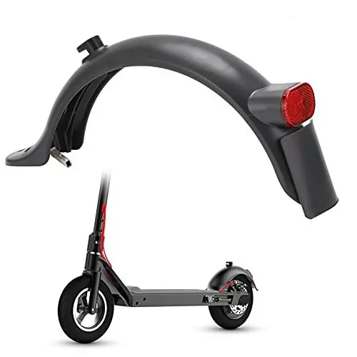 Produktbild: Ejoyous Kotflügel Hinten, Elektroroller Kotflügel Hinten Kotflügel Hinten Spritzschutz Scooter Ersatzzubehör Kotflügel Hinten mit Haken, Rücklicht und Block für Mijia M365, M365