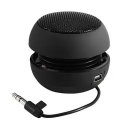 Produktbild: Ejoyous Lautsprecher, Tragbare Reise Lautsprecher mit 3,5mm Aux Audio Klinkenstecker Aux Audio Klinkenstecker Klarem Bass Eingebaute Batterie für Handy Smartphone/PC