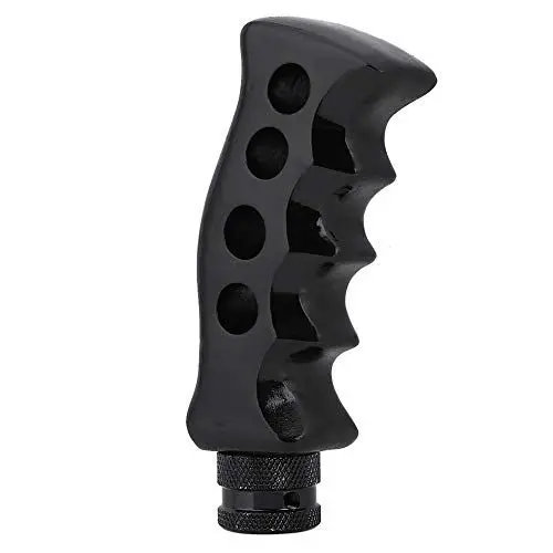 Produktbild: Ejoyous Manueller Schaltknauf, Universal Schaltknauf Getriebe Auto Pistolengriff Messergriff Schalthebel Kunstharz Auto-Schaltknauf Kopfabdeckung für die Meisten Manuellen Kraftfahrzeuge(Schwarz)