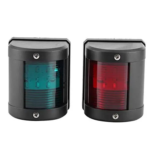 Produktbild: Ejoyous Navigationslichter für Boote,12V-24V Boot Positionslichter Navigationslicht IP66 Wasserdicht LED Navigationslichter 112.5°, für Marine Bootsponton Yacht Skeeter
