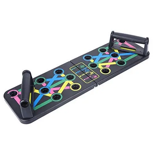 Produktbild: Ejoyous Push Up Rack Board, Liegestütze Brett Faltbares Multifunktions Heimtrainings Fitnessgerät Liegestützbrett Push-Up Bracket Board für Home Fitness Training Gym Übungsständer